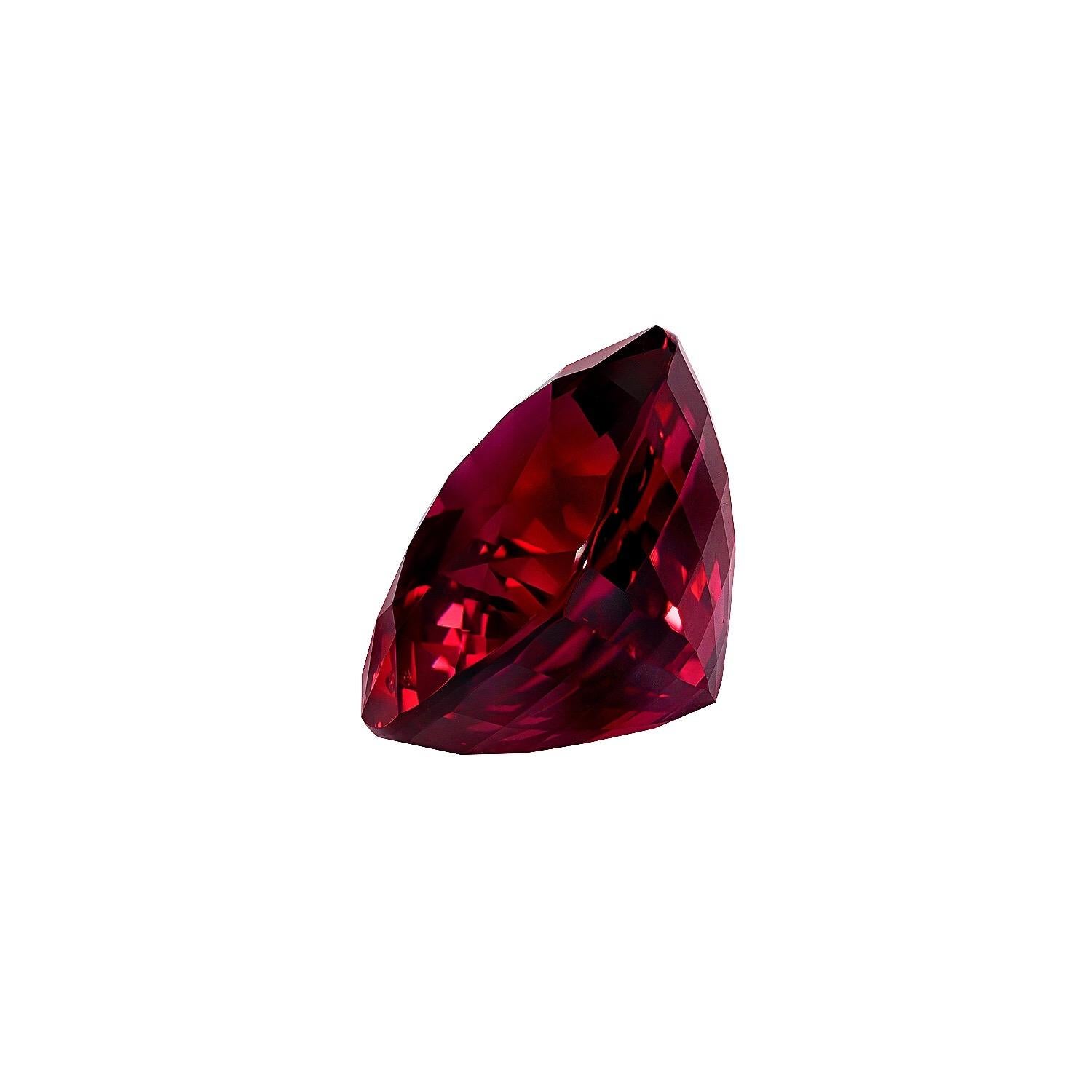 Contemporary Red Spinel Ring Stone 5 Carat Classic Burma Loose Gemstone For Sale