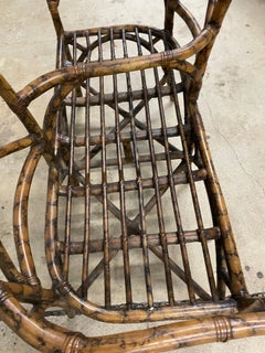 Classic Burnt Bamboo Tete a Tete