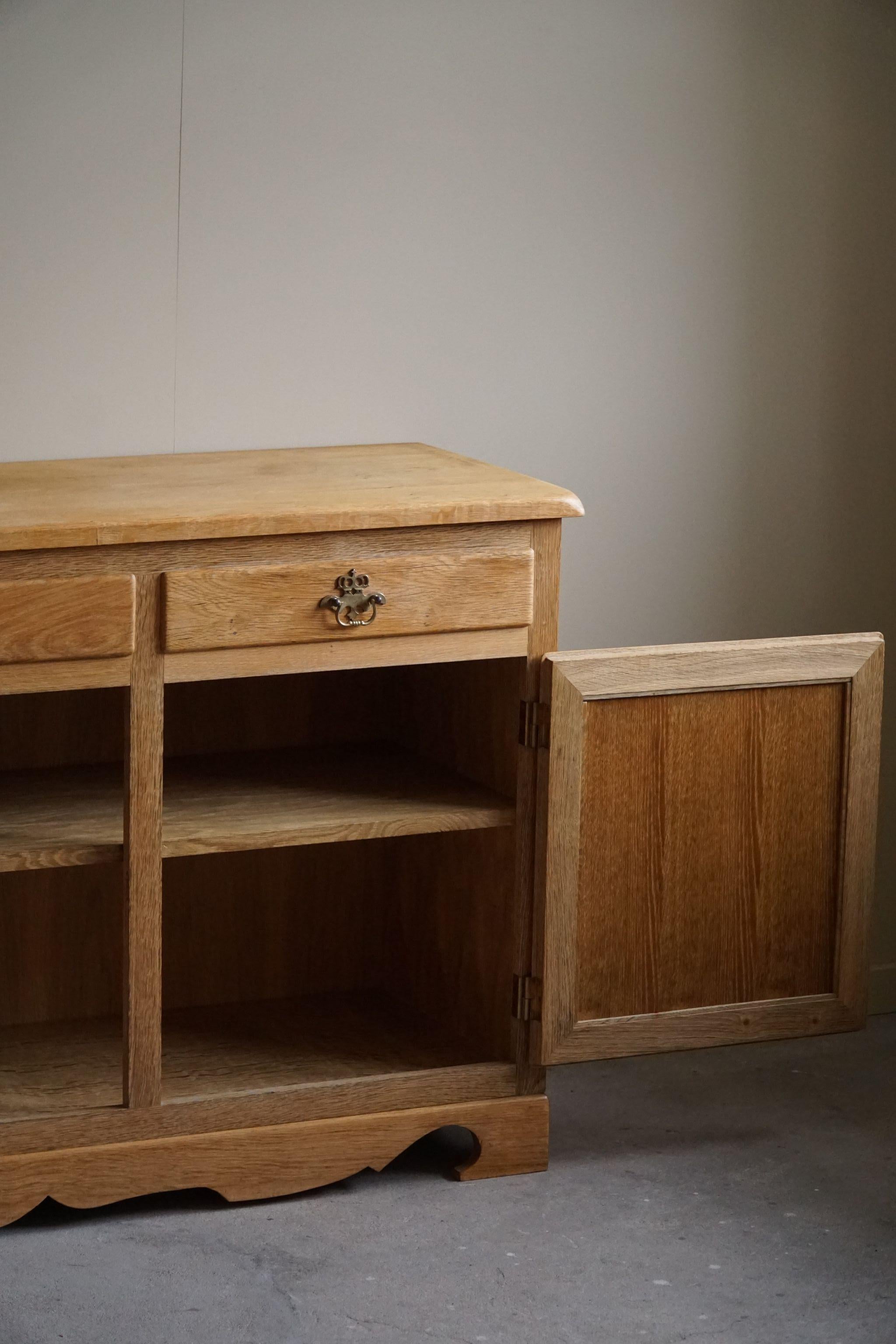 Classic Cabinet / Sideboard Made in Oak, Danish Mid Century Modern Buffet, 1960s 3