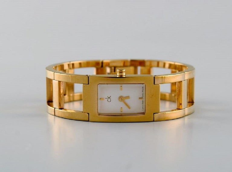 Classic Calvin Klein Ladies Wristwatch, Late 20th Century For Sale at  1stDibs