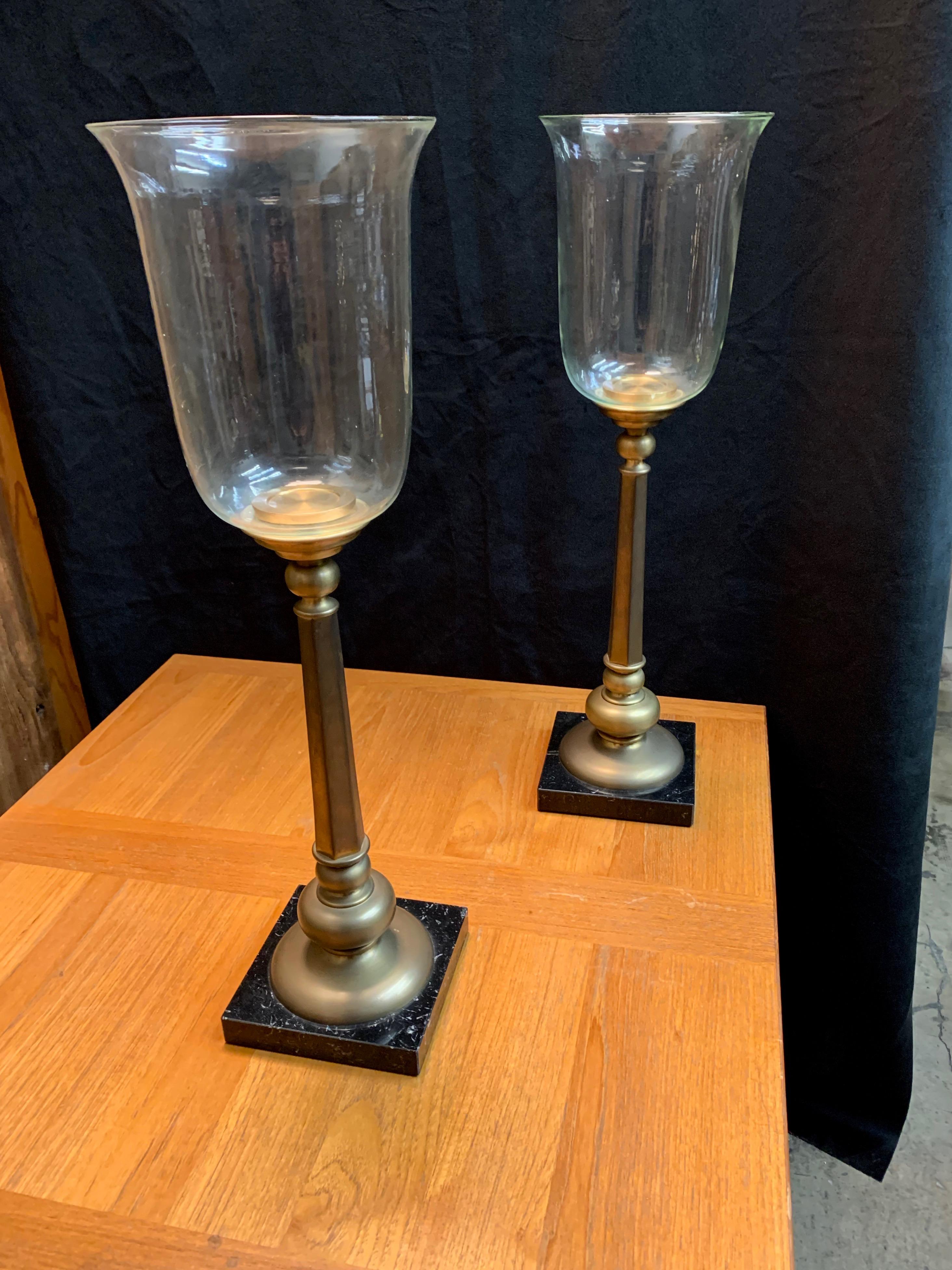 20th Century Classic Candle Torchieres For Sale