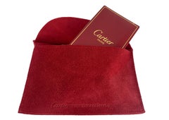 Classic Cartier 18ct Gold Plated Cigarette Lighter Boxed & Velvet Cartier Pouch