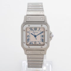 Cartier Santos Galbee Réf. 1564 classique avec papiers, excellent état