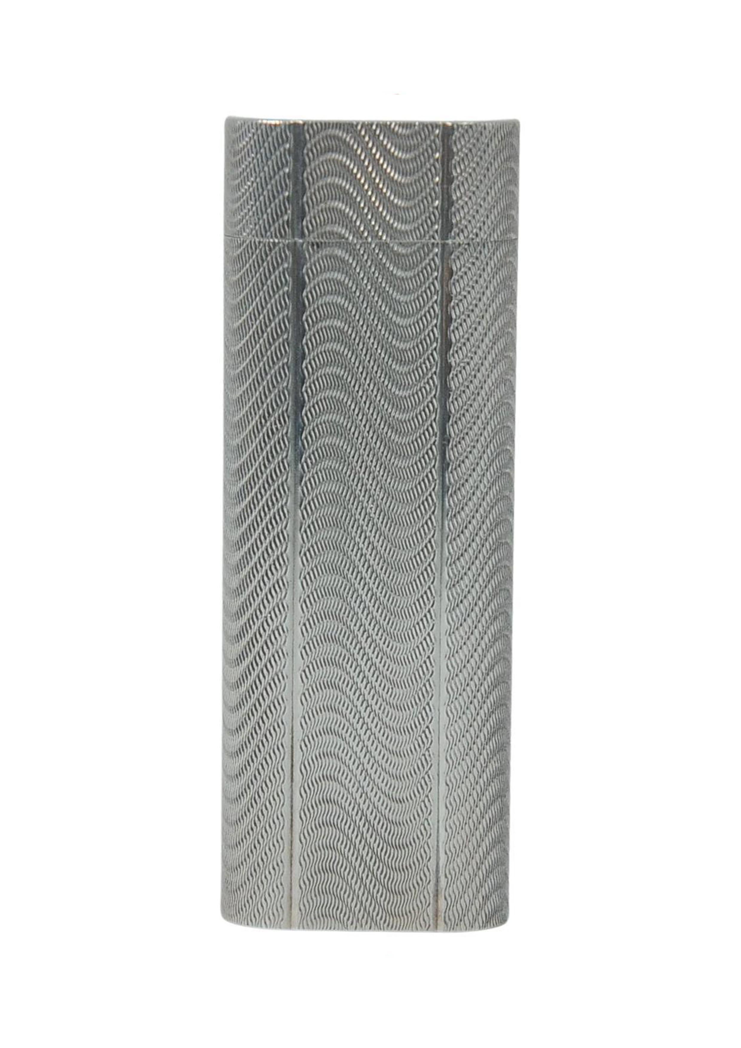 Classic Cartier Silver Plated Cigarette Lighter With Cartier Box And Papers in vendita 5