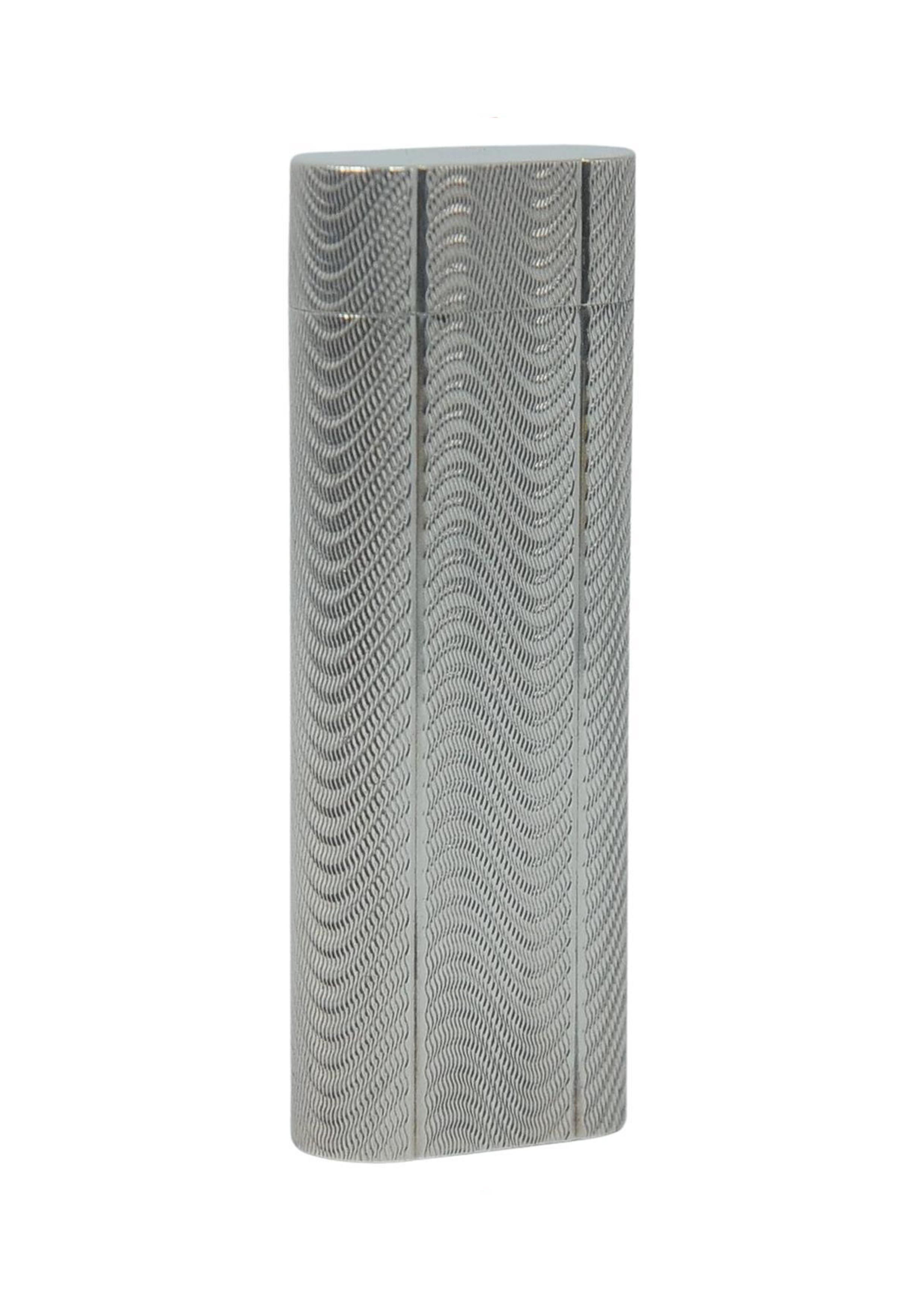 Classic Cartier Silver Plated Cigarette Lighter With Cartier Box And Papers in vendita 6