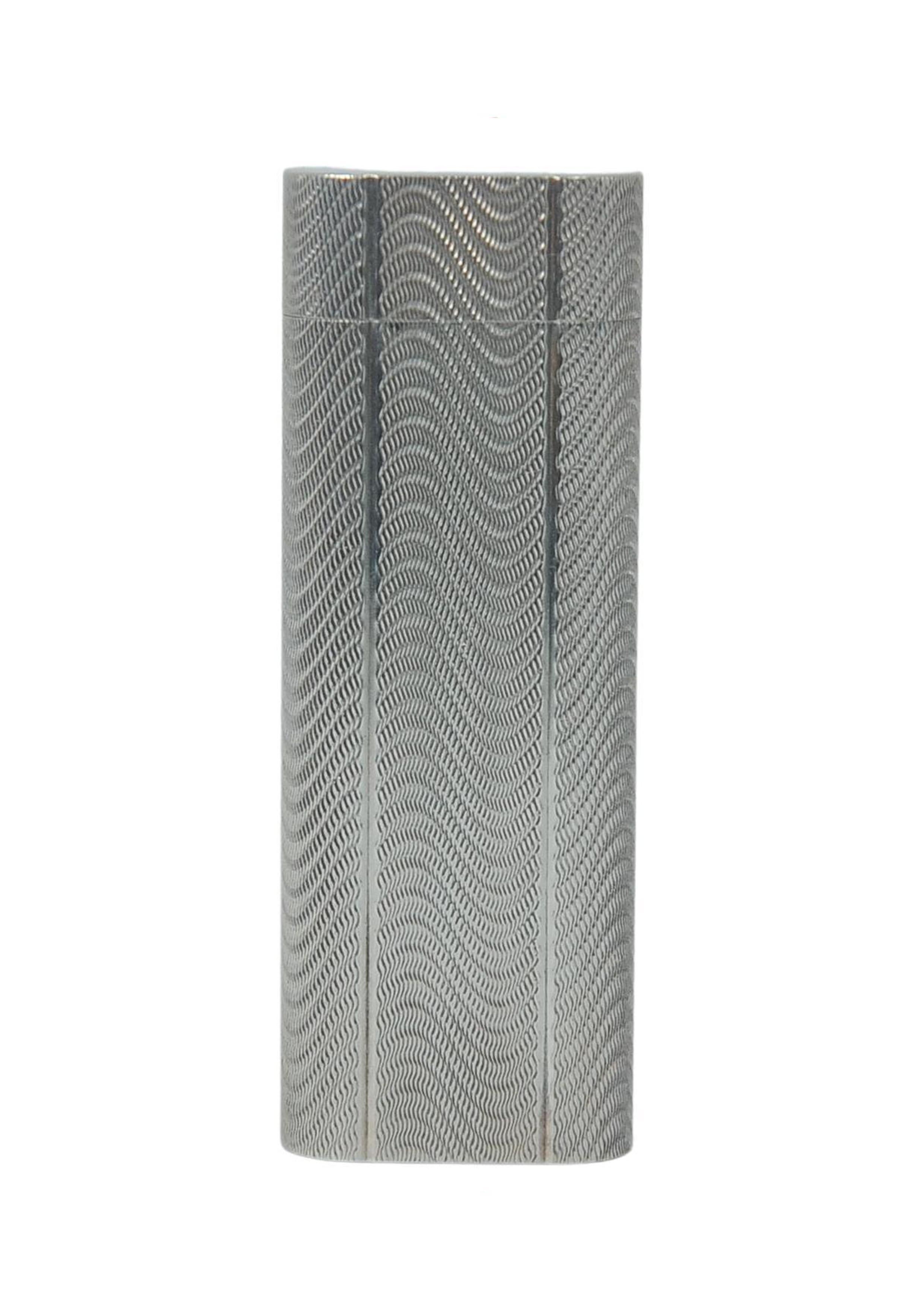 Classic Cartier Silver Plated Cigarette Lighter With Cartier Box And Papers in vendita 8