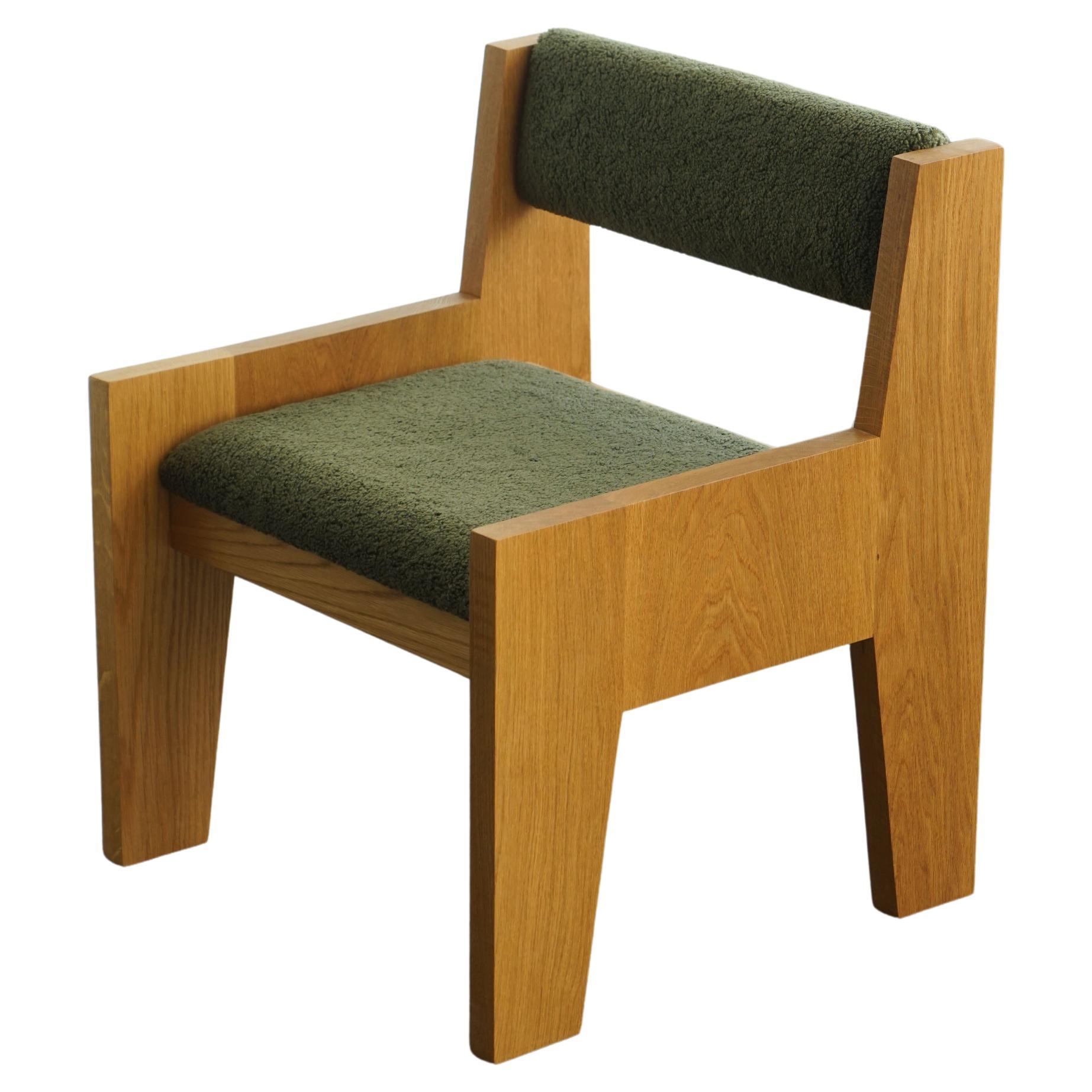 "Classic Chair" dining or side chair in natural white oak by Last Workshop For Sale