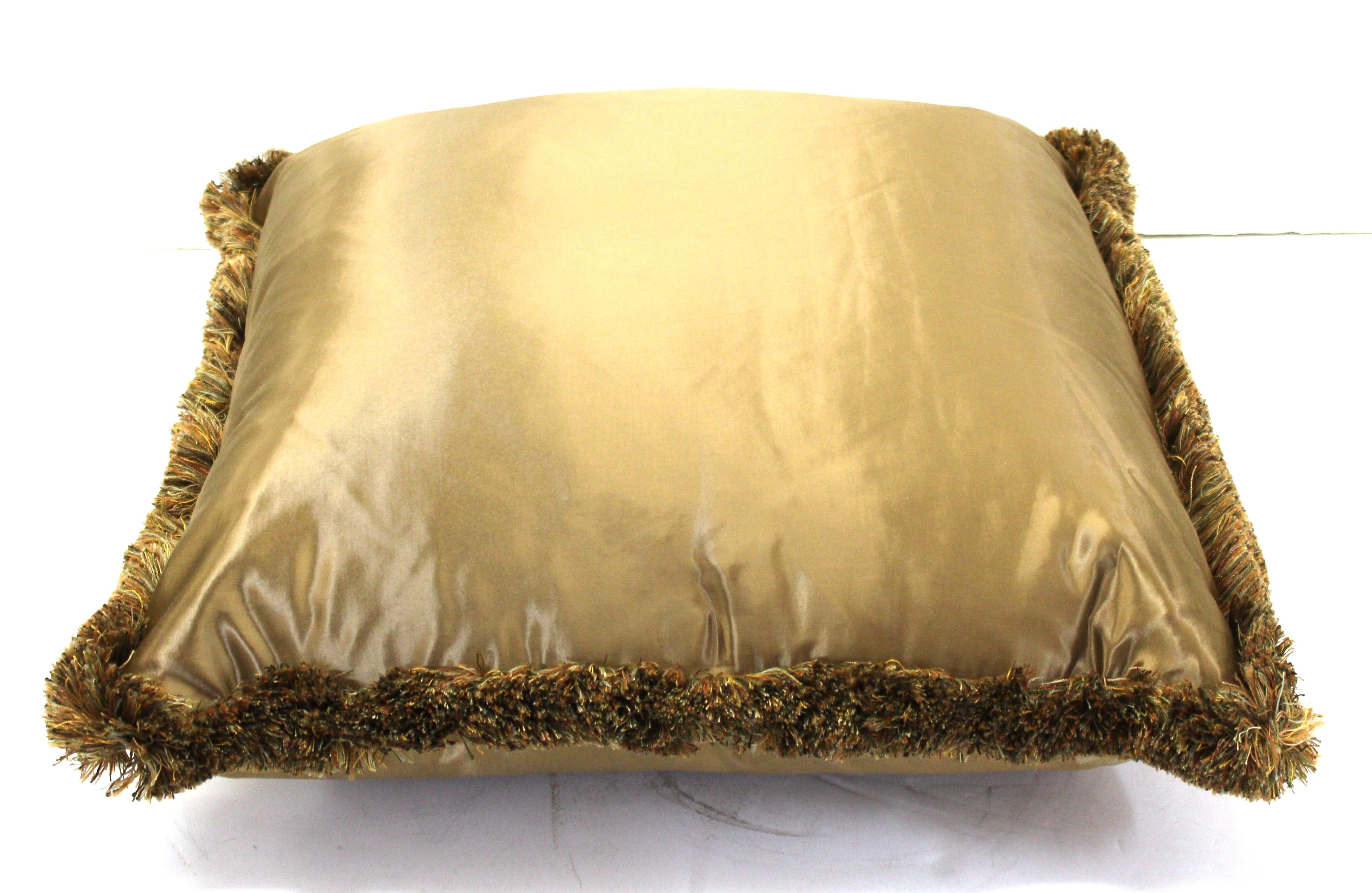 American Classical Classic Champagne Satin Drawing Room Pillows