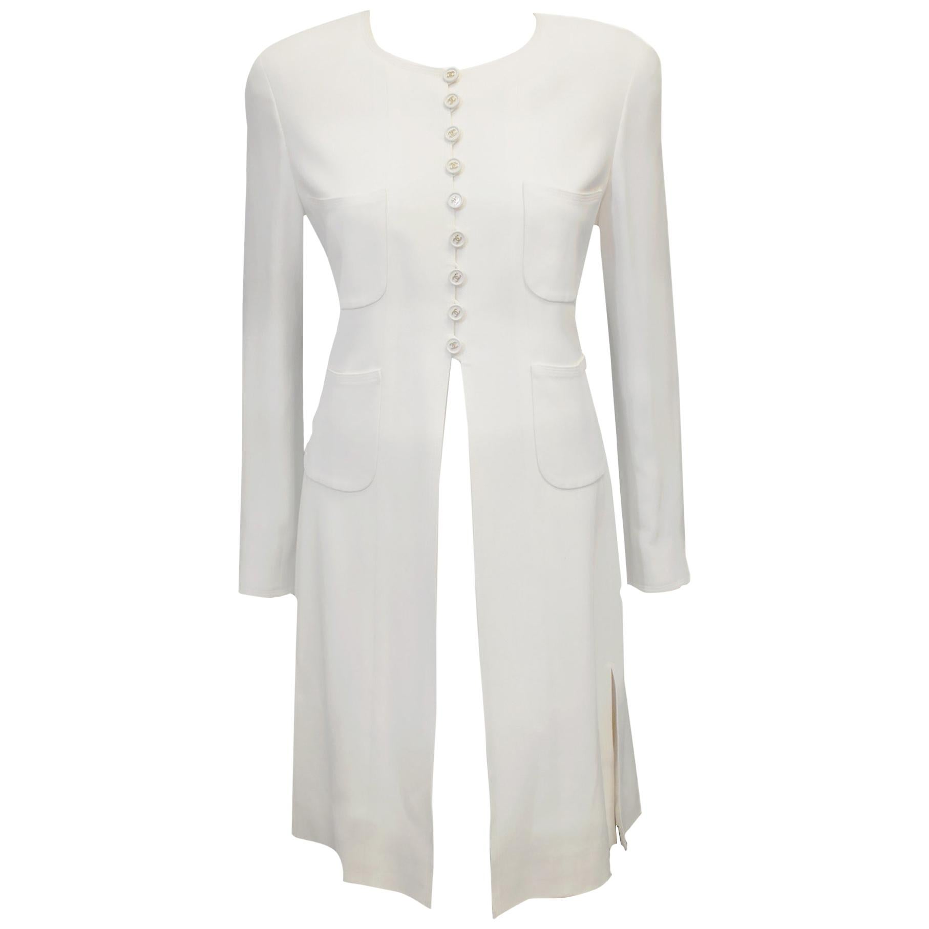 winter white wool jacket