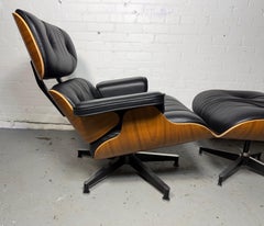Classic Charles Eames/Herman Miller Lounge Chair & Ottoman. Edelman Leather