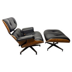 Classic Charles Eames/Herman Miller Lounge Chair & Ottoman. Edelman Leather