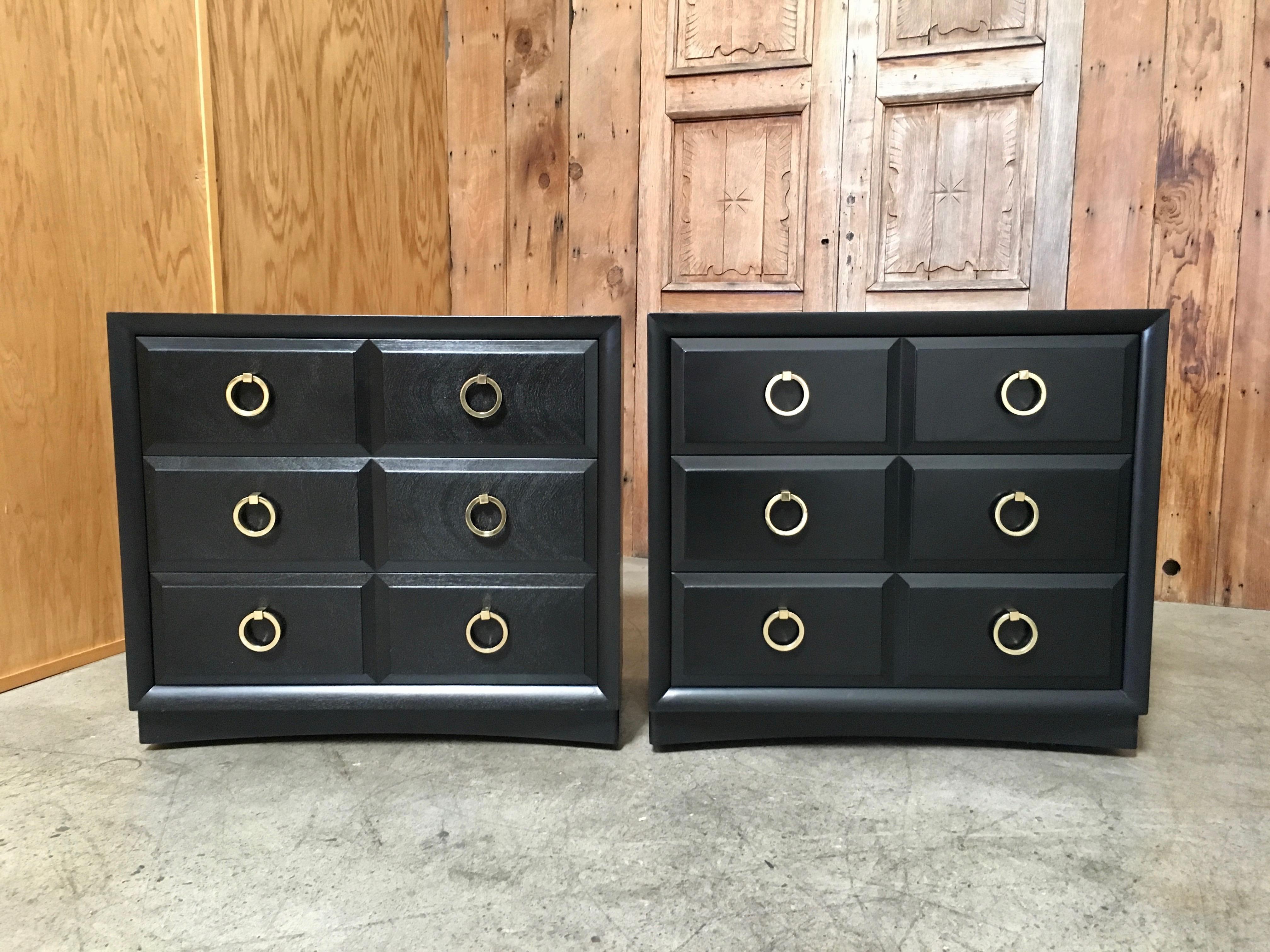 Mid-Century Modern Classic Chest by Robsjohn-Gibbings for Widdicomb a Pair