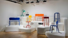 In magazzino Sedia da pranzo Classic Clay Blue di Maarten Baas