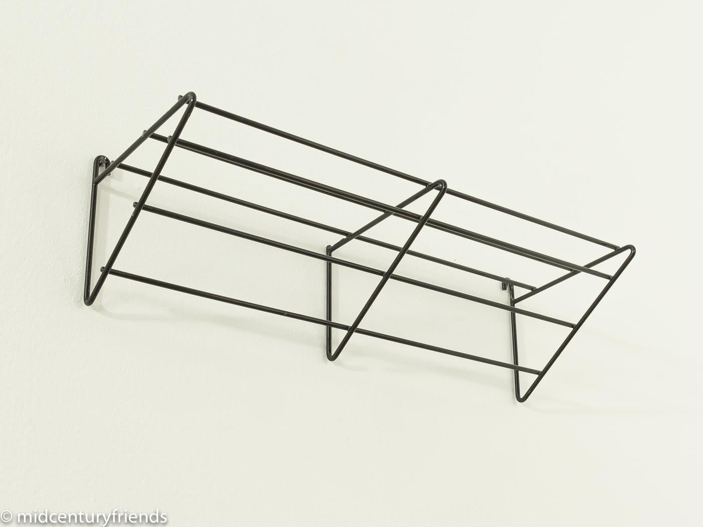 Classic Clothes Rack from 1960s in Steel In Good Condition For Sale In Neuss, NW