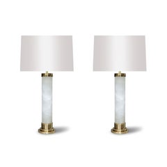 Classic Column Form Rock Crystal Lamps
