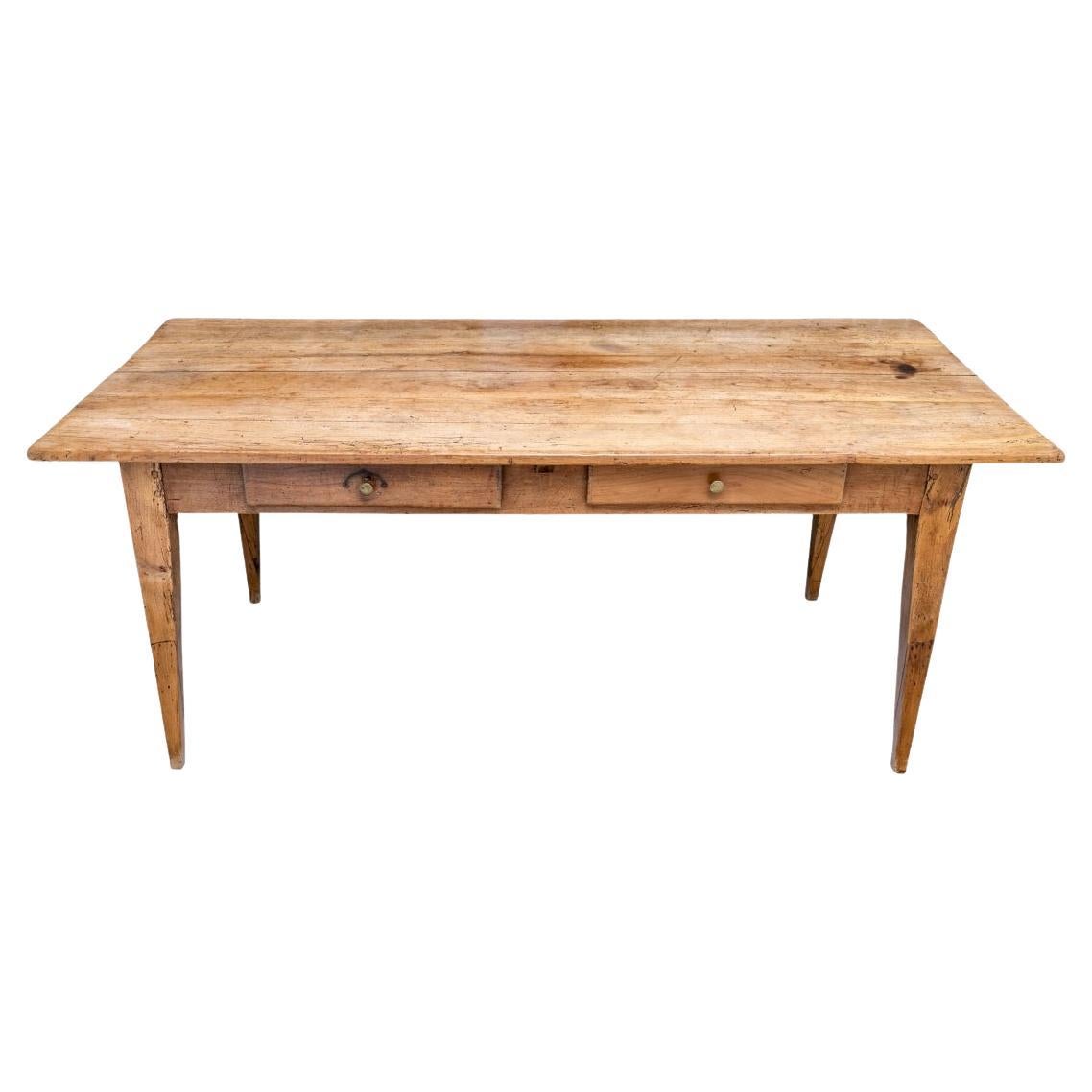 Classic Country French Cherry Farm Table