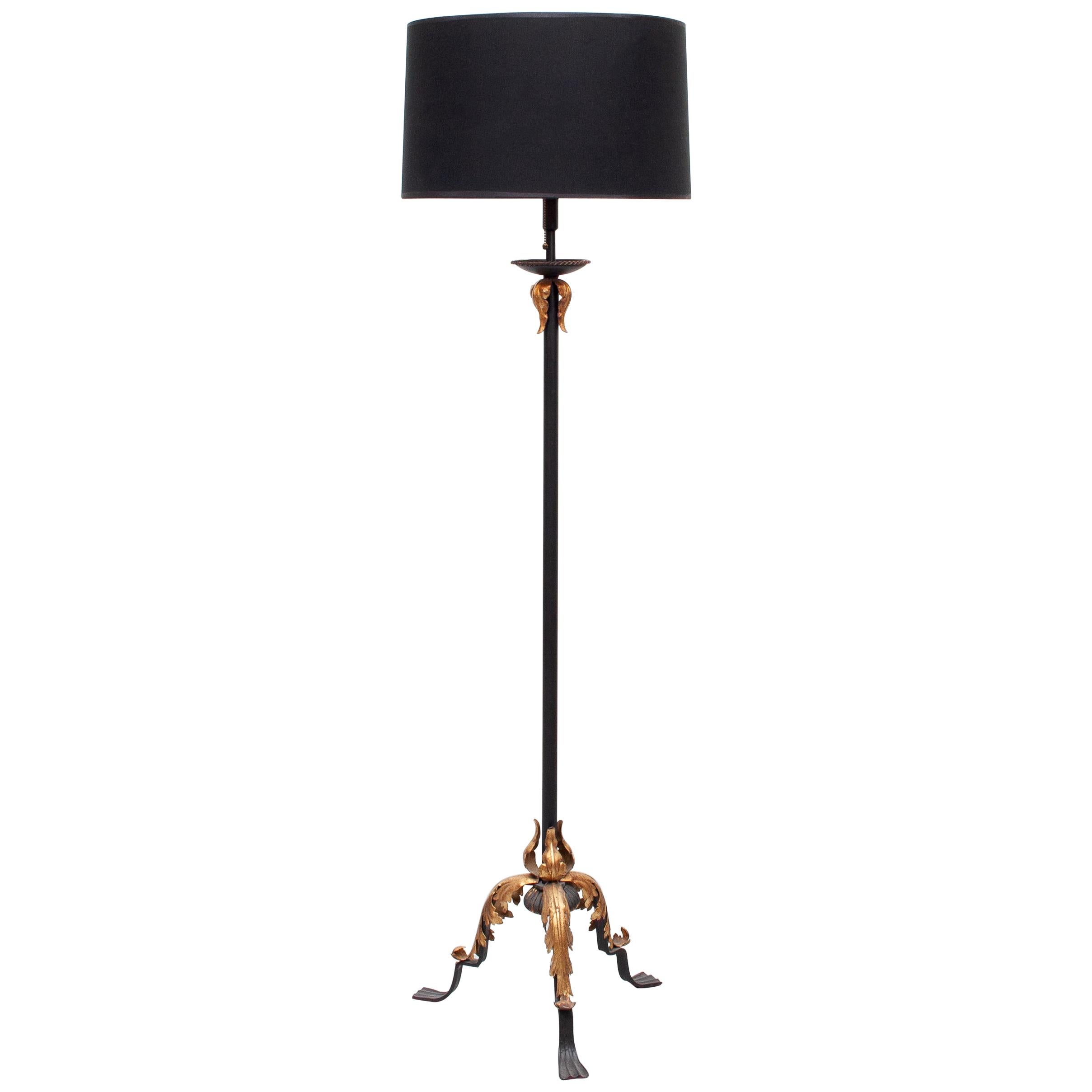 Classic Creek Style Floor Lamp, France, 1970s For Sale at 1stDibs