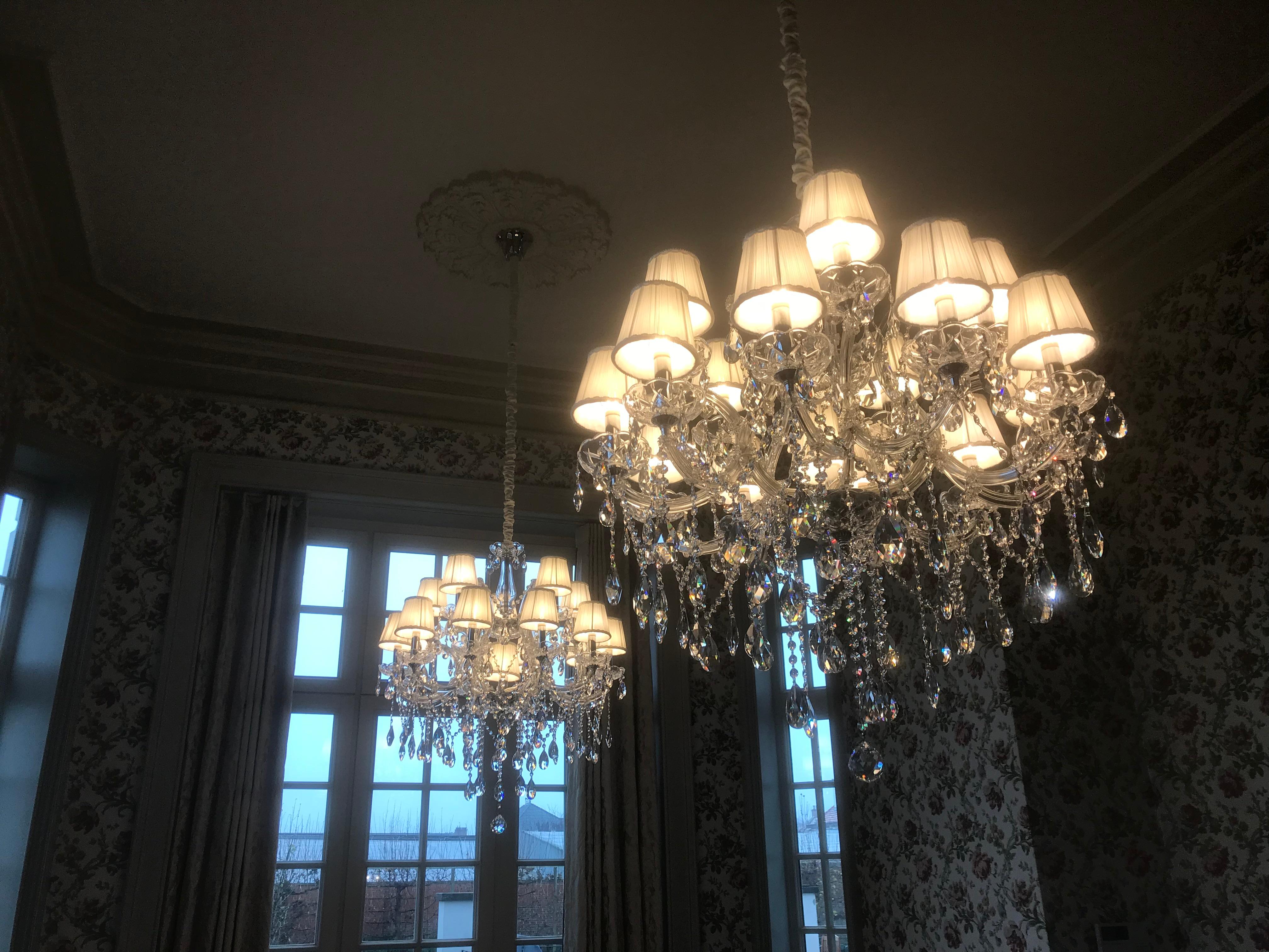 Gold Classic Crystal Chandelier 
