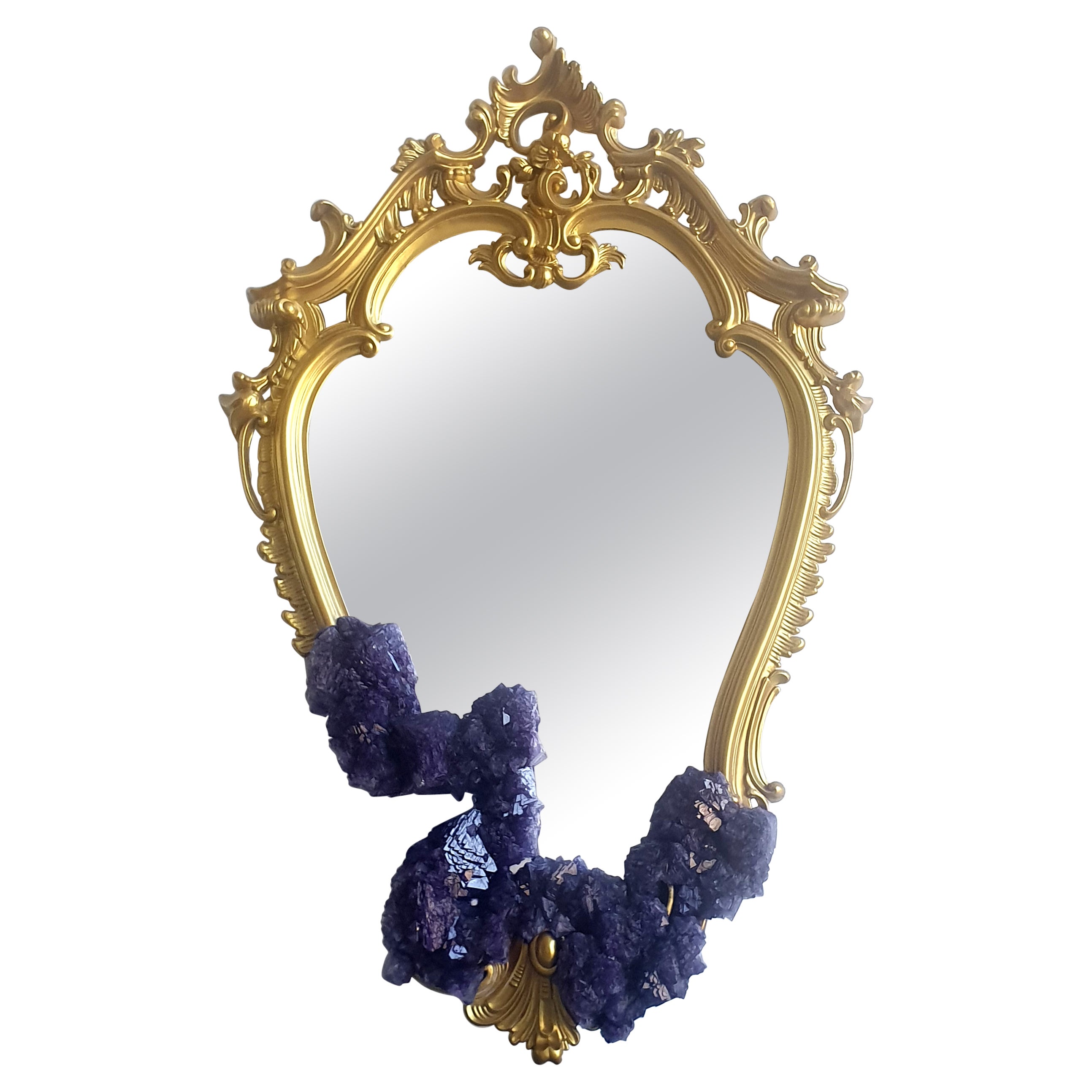 Classic Crystallized Mirror by Mark Sturkenboom For Sale
