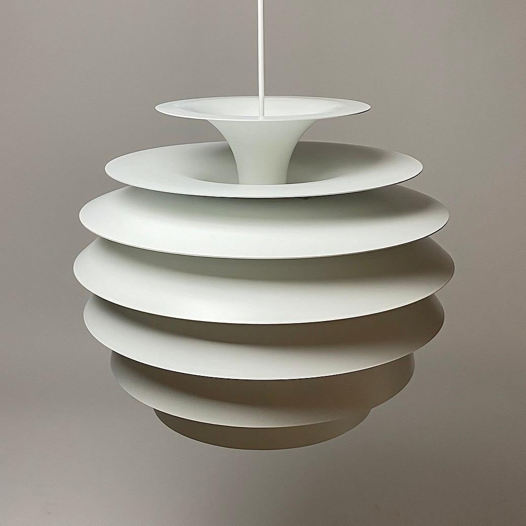 Classic Danish Ceiling Light Barcelona by Bent Karlby for Lyfa, Denmark, 1970s In Good Condition In Haderslev, DK