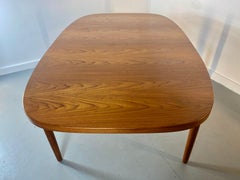Classic Danish Extension Dining Table, , Kurt Ostergaard for Randers Mobelfabrik