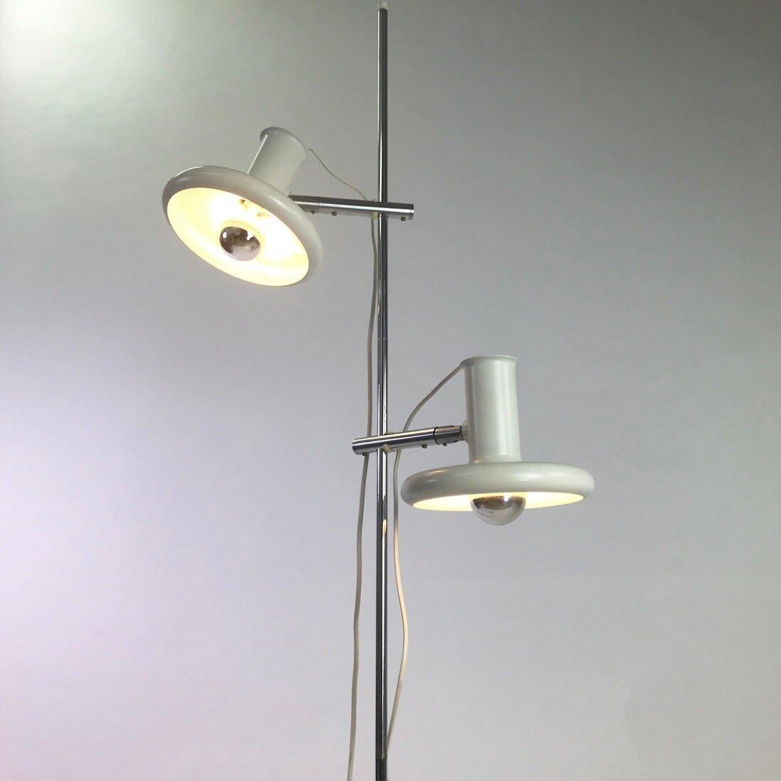 Classic Danish Floor Lamp from the 1970s by Hans Due for Fog & Mørup 1