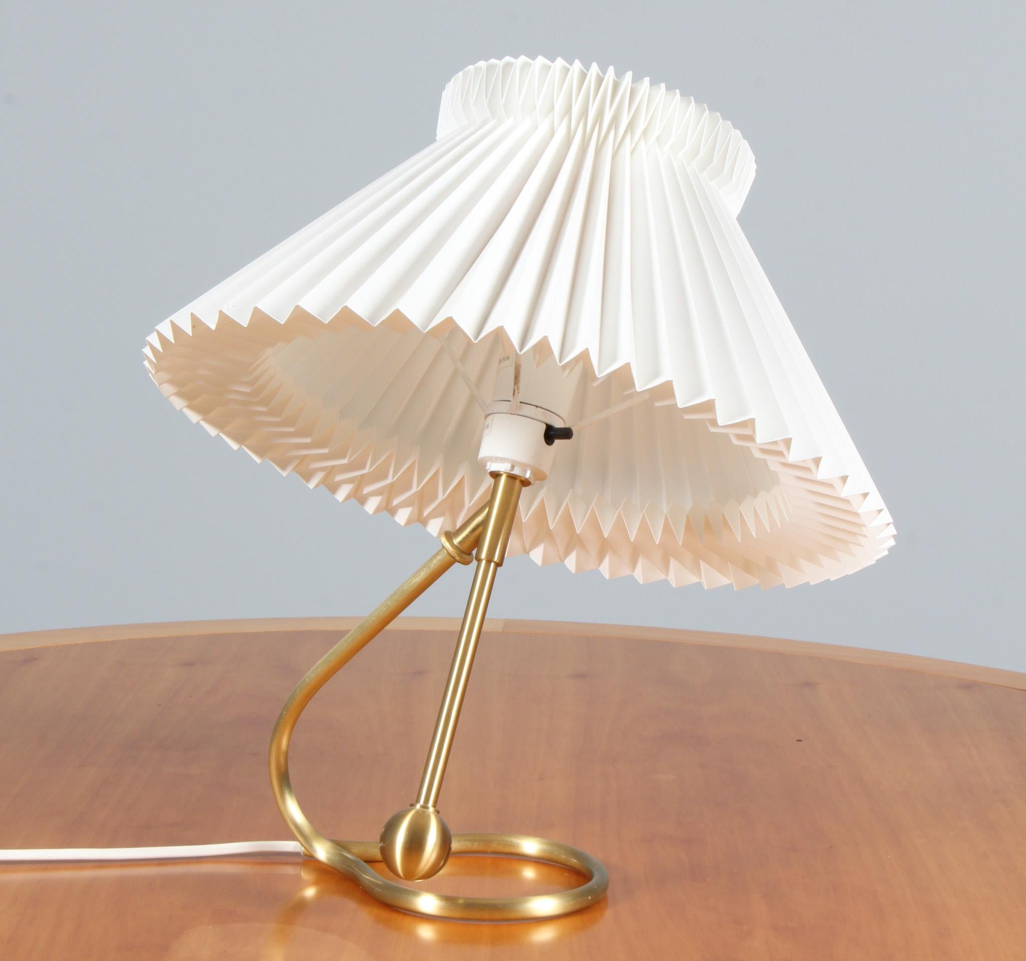 Brass Classic Danish Mid-Century Table Lamp 306 