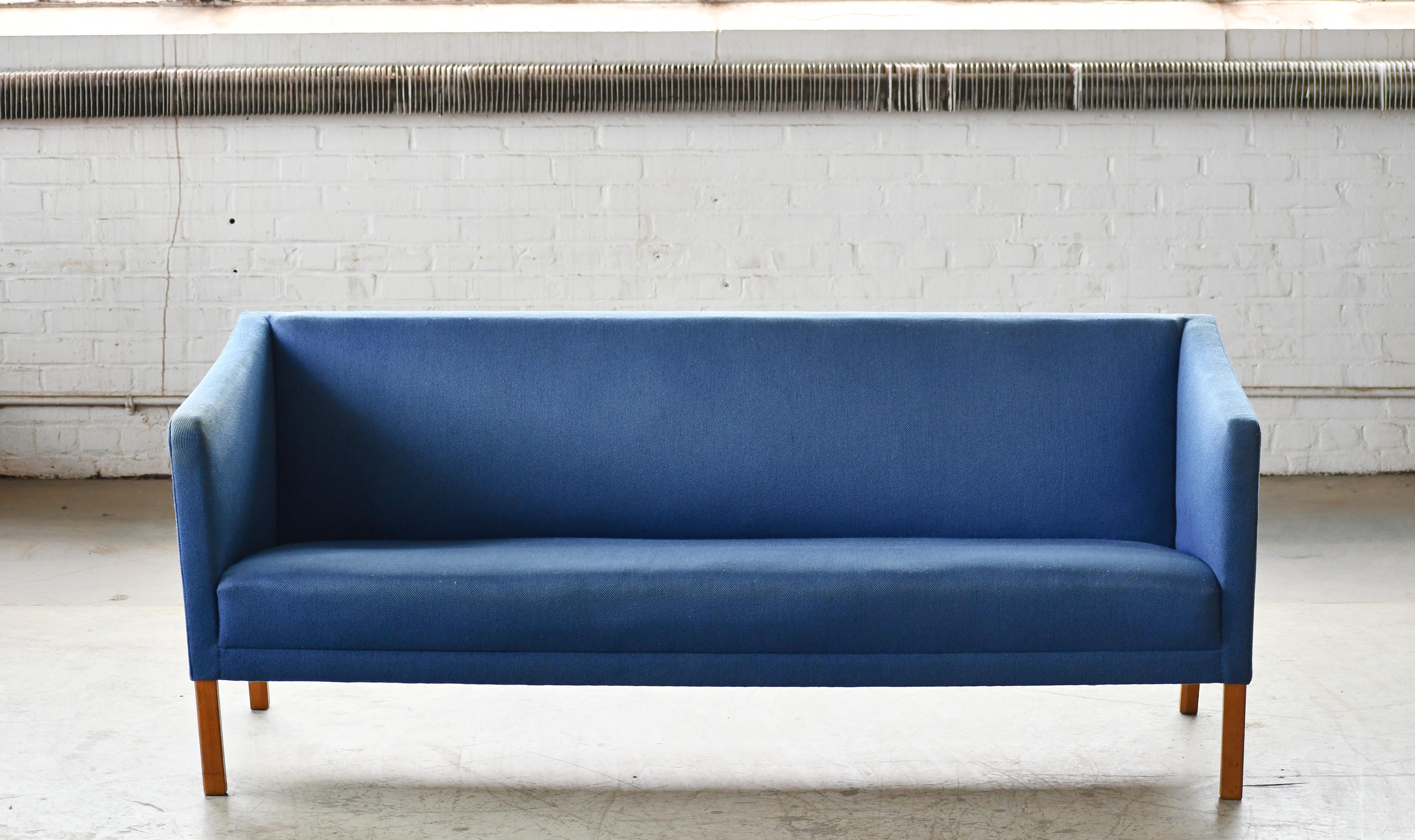 Mid-Century Modern Classic Danish Midcentury Sofa in the Style of Grete Jalk  For Sale
