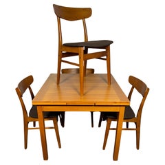 Classic Danish Modern Dinette Set / Erweiterung von Erik Buch für Findahl's Mobler