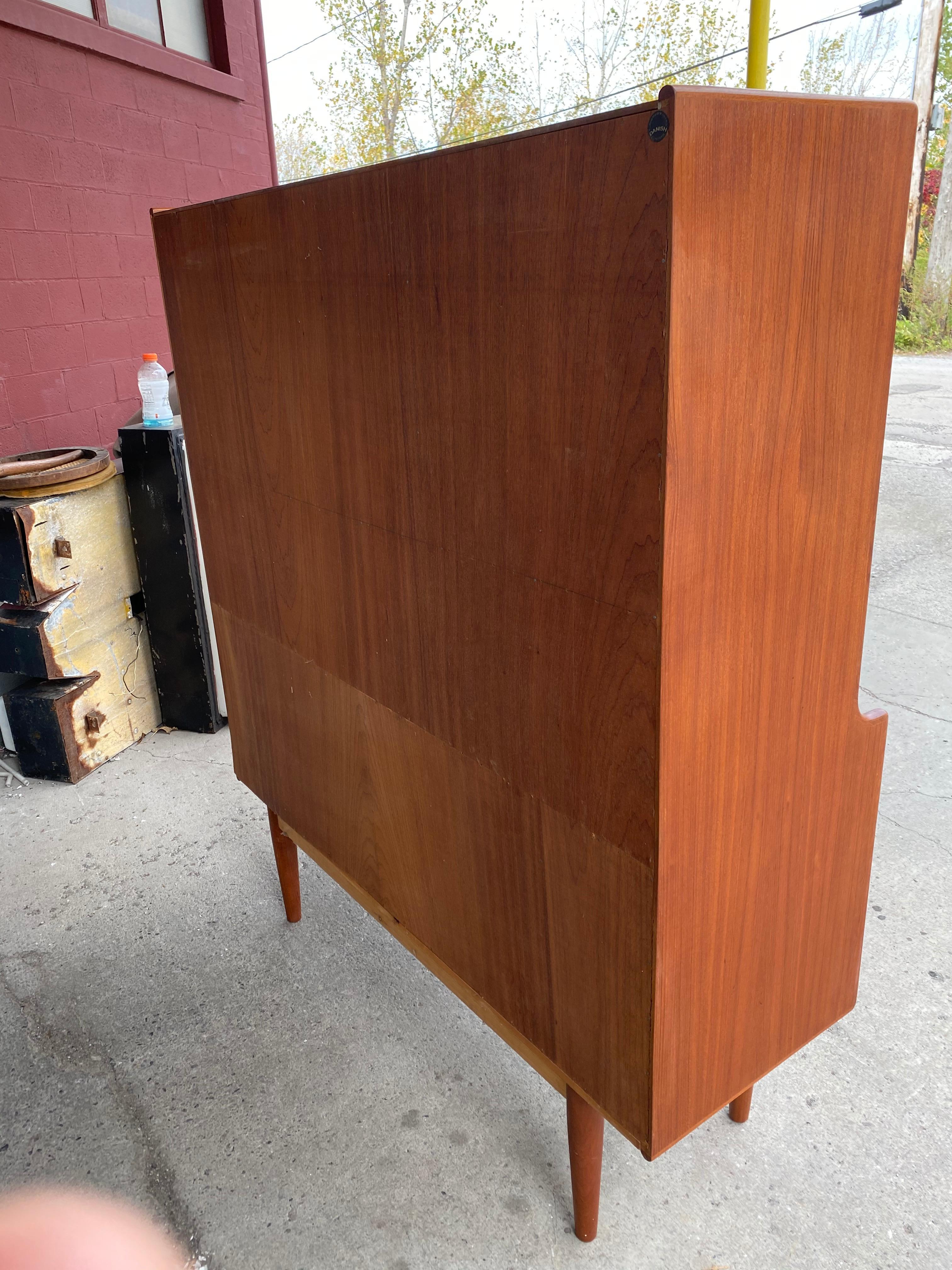 Classic Danish Modern Teak Cabinet or Server by Johannes Sorth for Bornholms 6