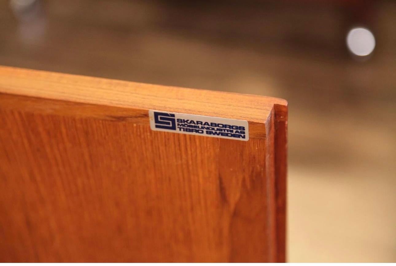 Classic Danish Modern Teak Credenza von Sven Engstrom / Skaraborgs Mobelindust im Angebot 2