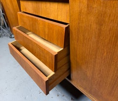 Classic Danish Modern Teak Credenza with Top by Bernhard Pedersen & Son