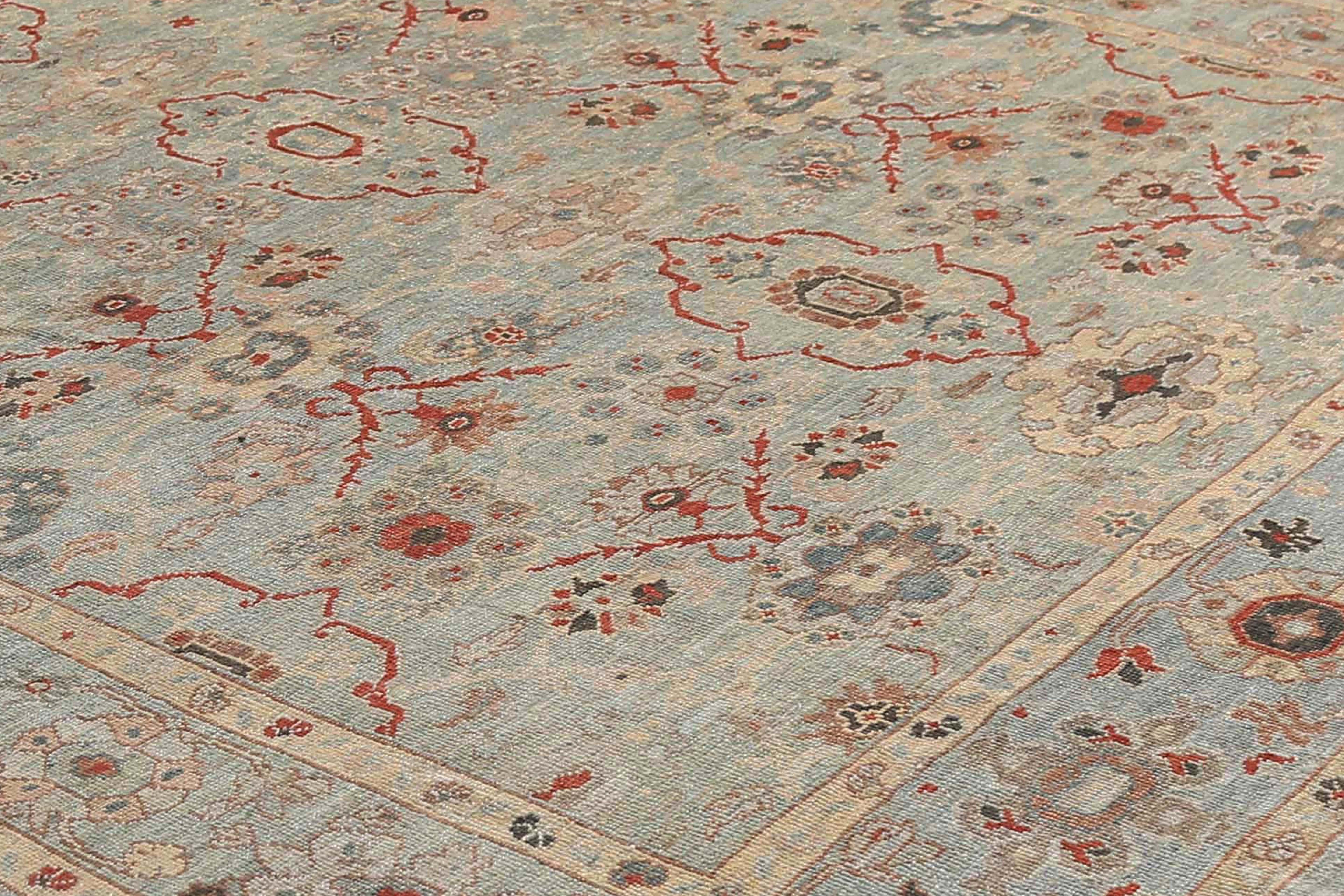 Ti presentiamo il nostro tappeto Sultanabad Rugs fatto a mano, che misura 9'4 