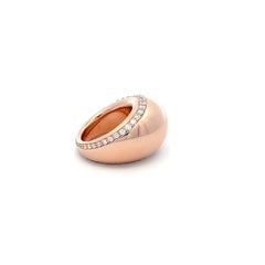 Classic Diamond 18K Rose Gold Exclusive Ring