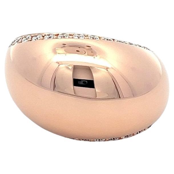 Classic Diamond 18K Rose Gold Exclusive Ring