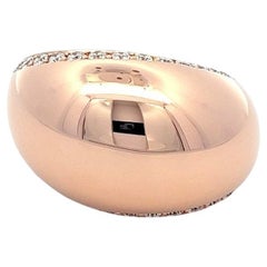 Klassischer Diamant 18K Rose Gold Exklusiver Ring