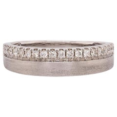 Classic Diamond Band Ring - Shine That Lasts Forever: Solid 14k White Gold