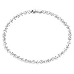 Klassisches Diamantarmband 14K Weißgold für Sie