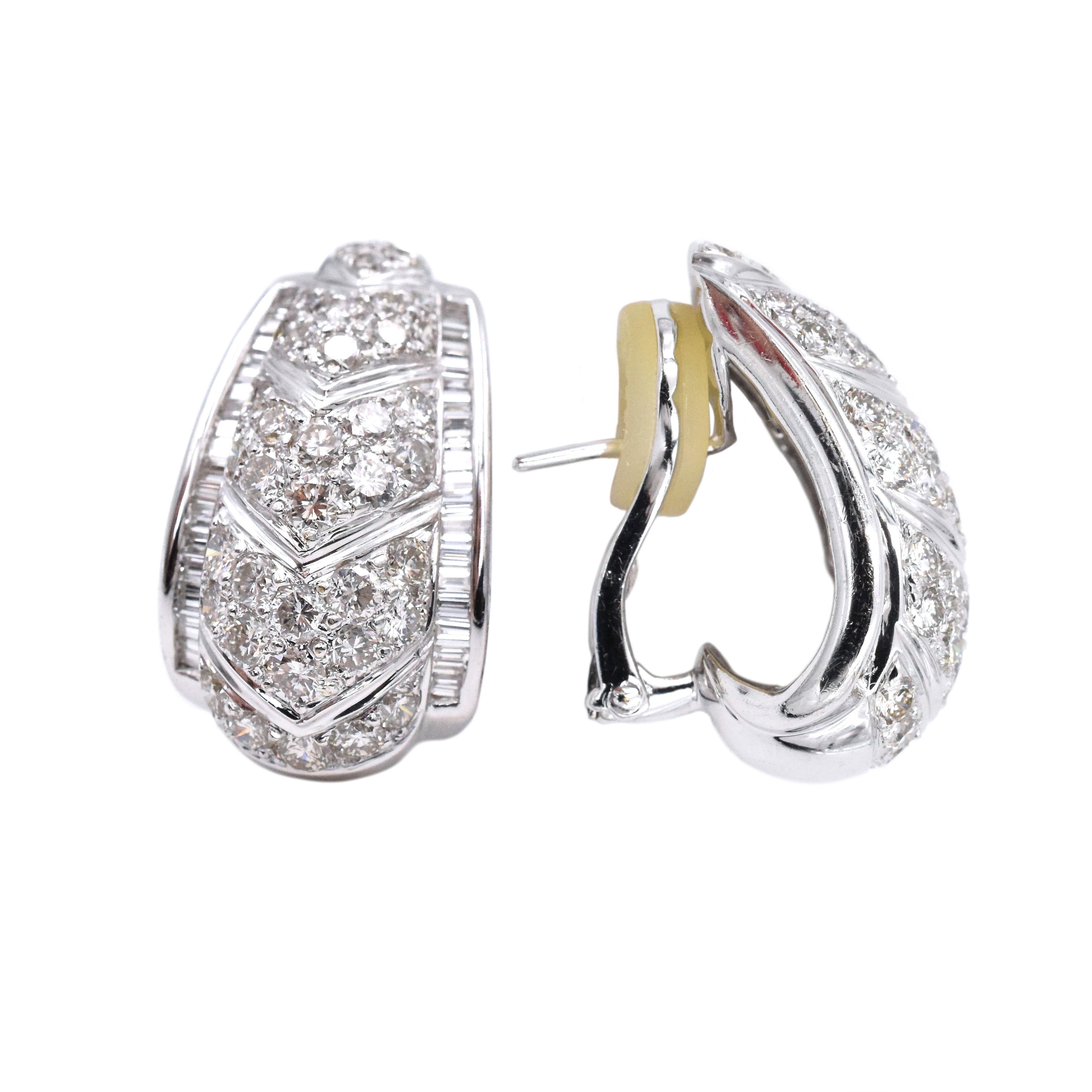 Women's Classic Diamond Earrings