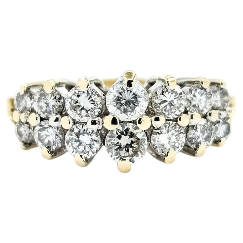Classic Diamond Ring in 14k Yellow Gold