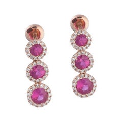 Classic Diamond Ruby Yellow Gold Ring