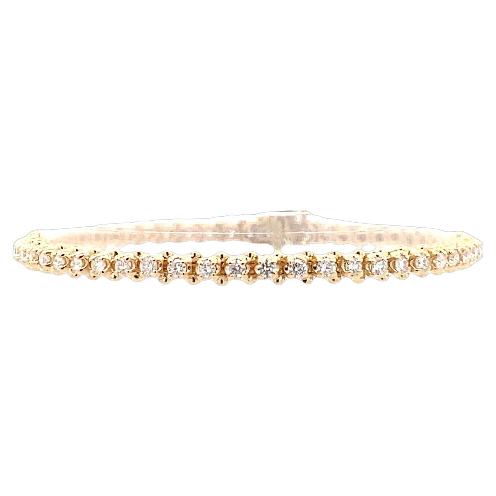 Maurice Fine Jewelry - Bracciale tennis con diamanti classico in vendita
