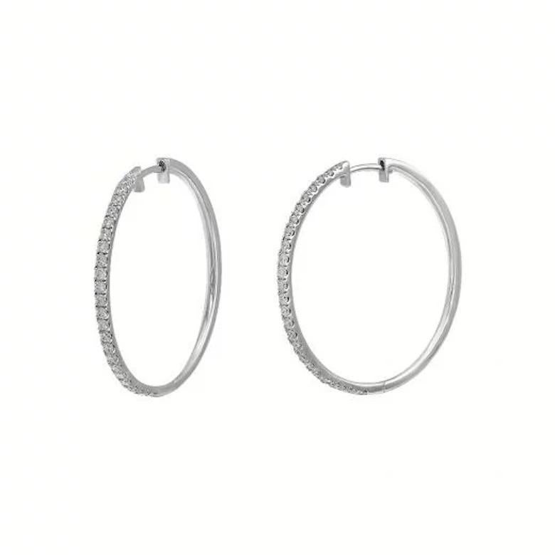 Earrinngs 14K 
Weight 4,21 grams

Diamond  50-0,7 ct

With a heritage of ancient fine Swiss jewelry traditions, NATKINA is a Geneva based jewellery brand, which creates modern jewellery masterpieces suitable for every day life.
It is our honour to