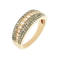 Classic Diamond Yellow Gold Earrings