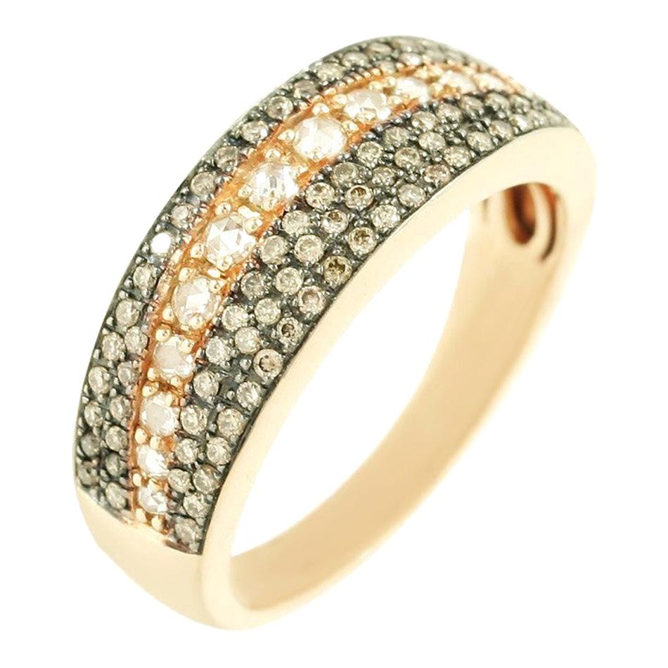 Classic Diamond Yellow Gold Ring