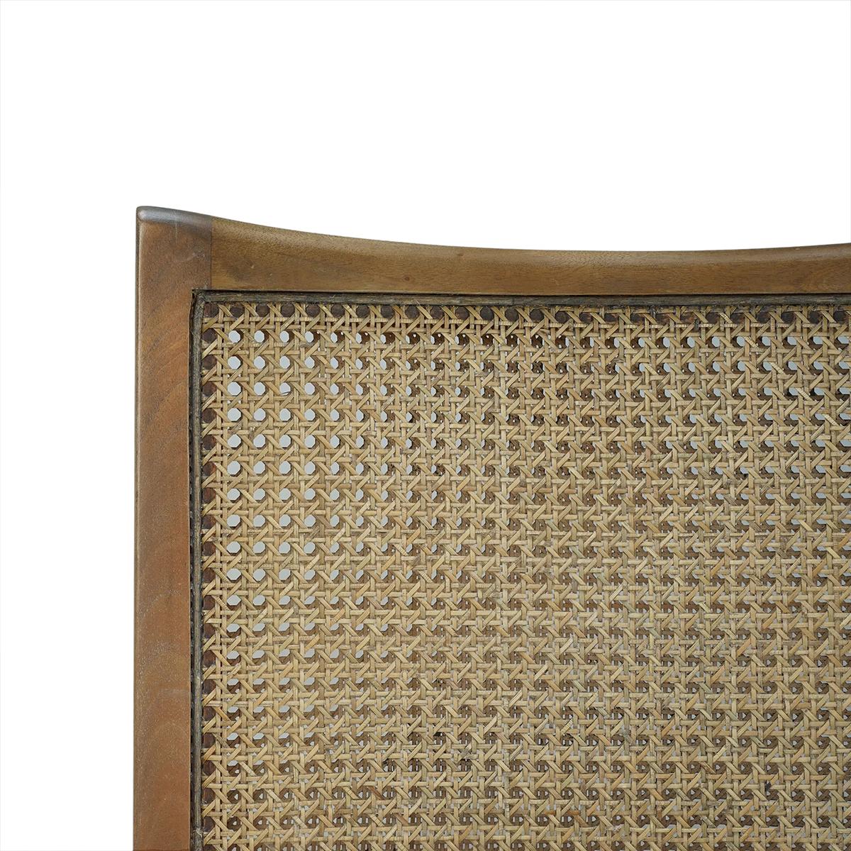 Rattan Sedie da pranzo classiche (set di 2) in vendita