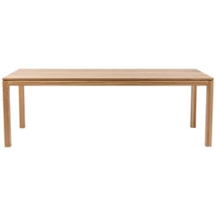 Classic Dining Table in American Oak by Mr and Mrs White