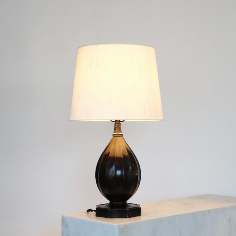 Classic Diskometal Table Lamp by Just Andersen, 1930s, Denmark For Sale 5