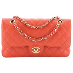 Classic Double Flap Bag Quilted Caviar Medium