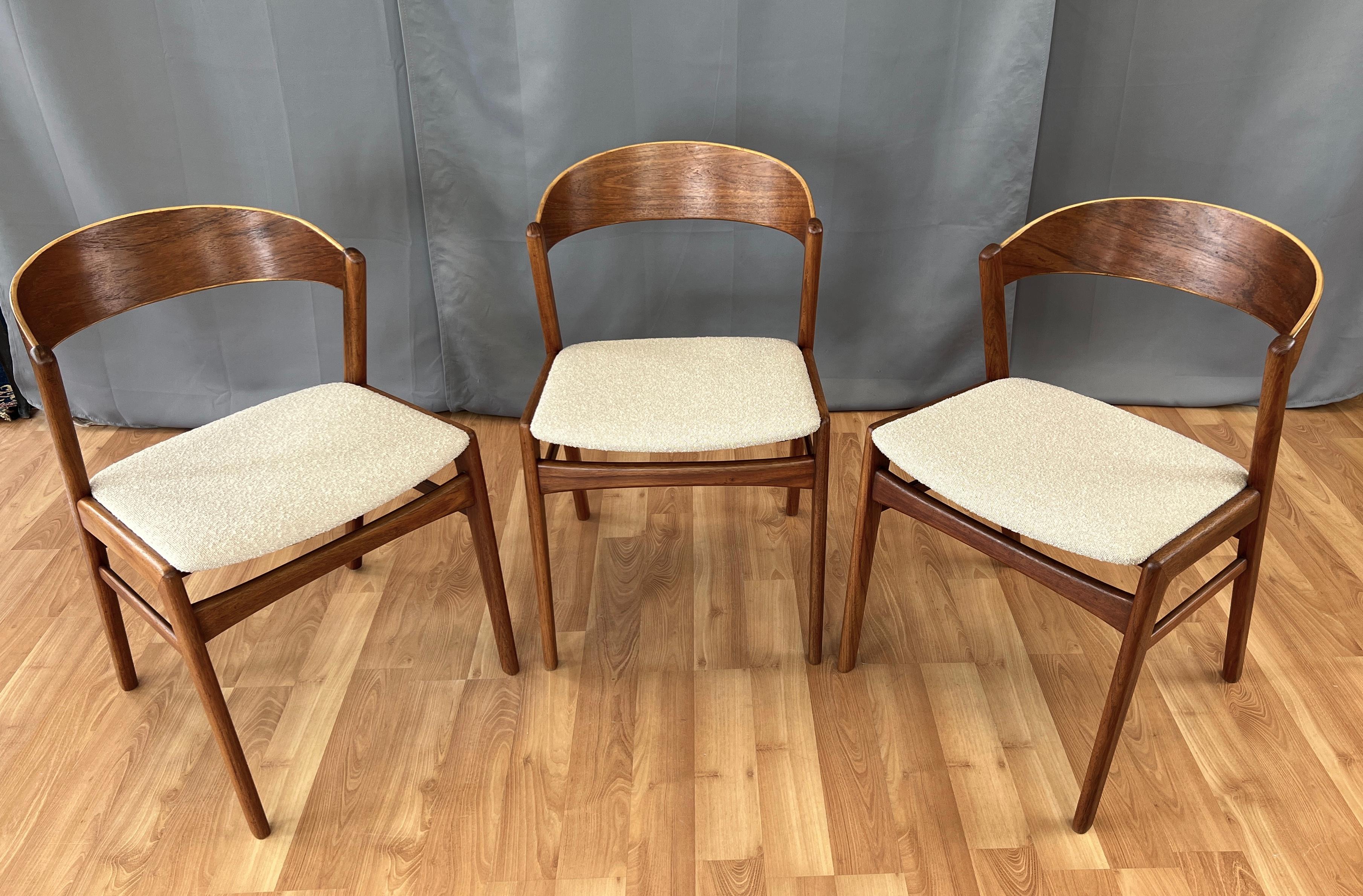 Classic Dux Teak Ribbon Back Chair Only Two Available 11